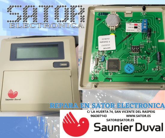 Servicio Tecnico Sauvier Duval Sator Electronica reparacion de aacc
