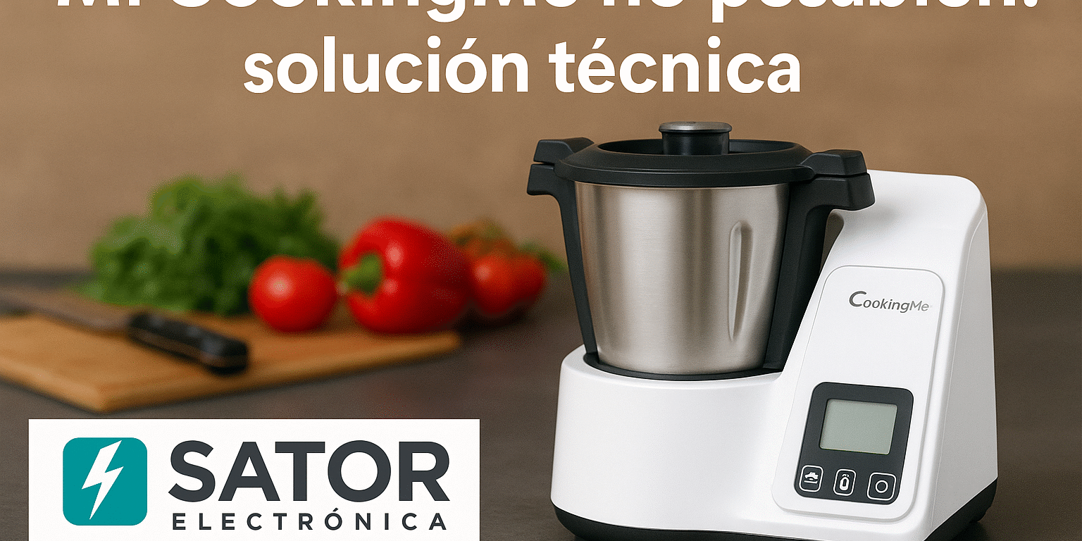Mi CookingMe no pesa bien solución técnica