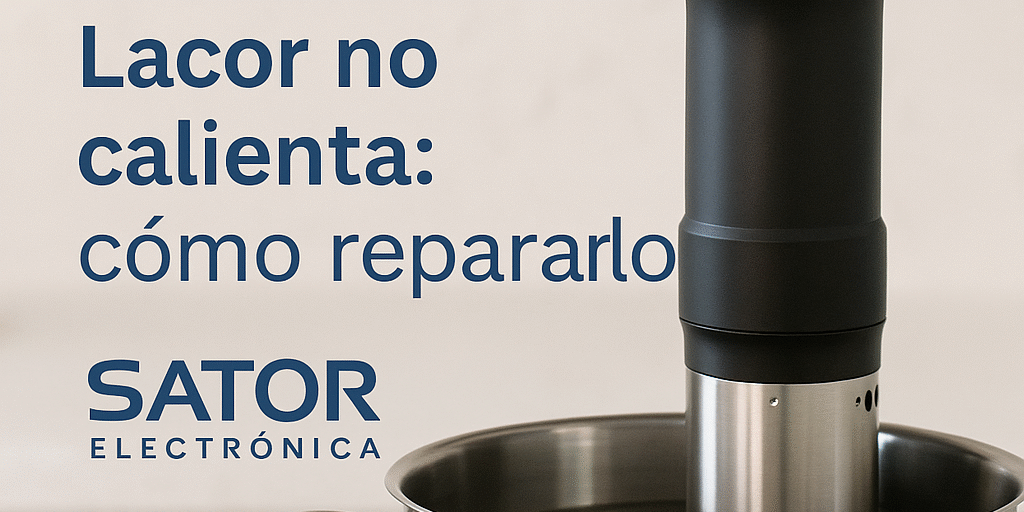 Sous Vide Lacor no calienta cómo repararlo