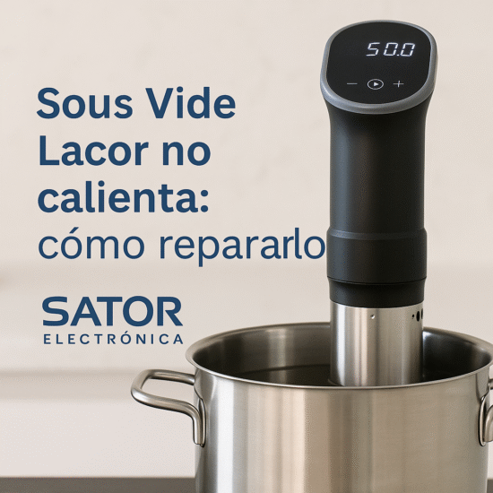 Sous Vide Lacor no calienta cómo repararlo